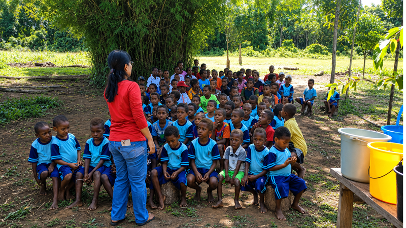 Suasana Belajar dari luar Kelas 
